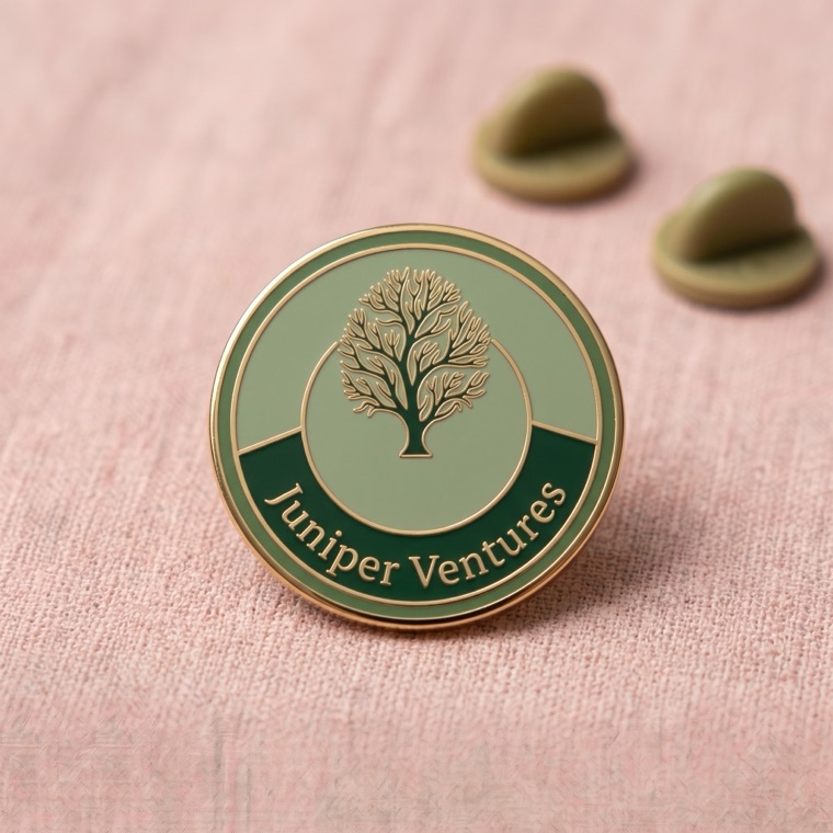 Sprig Enamel Pin